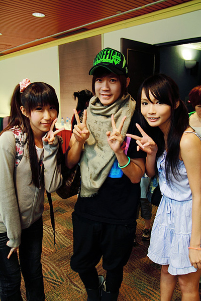 散場後遇到西瓜葛格~