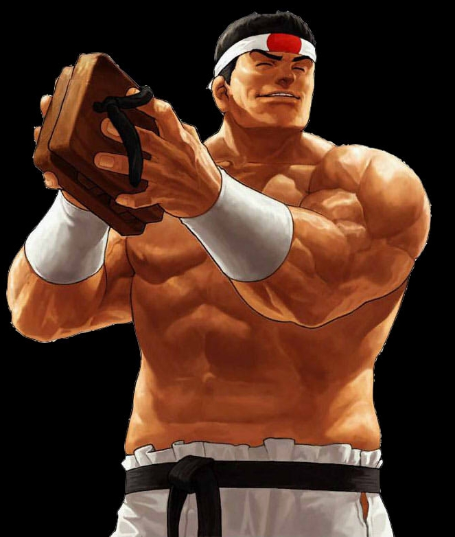 雜七雜八 Kof12 大門五郎 不良線條與色塊 痞客邦