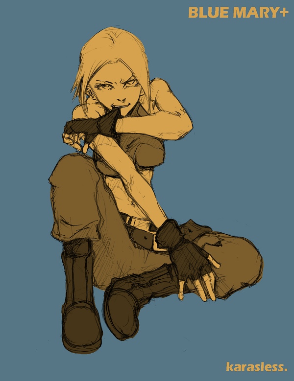 KOF-Blue Mary KOF-Blue Mary