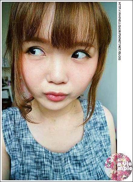 宿醉妝 血色腮紅 日本流行 visee 純真唇頰彩 妝容教學