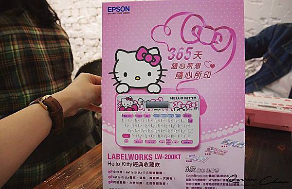 Epson Hellokitty 標籤機 台灣限定