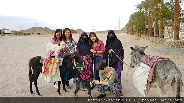 好美麗的紙莎草畫...還有遇到遊牧民族一家人