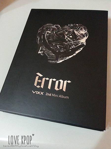 VIXX Error 專輯 台壓A版 封面