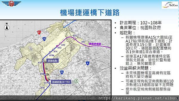 機場捷運橋下道路