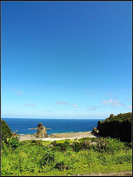 7 - 孤單的兩人環島 -11 俯眺柚子湖村落遺蹟