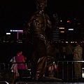 星光大道上 布魯斯‧李 的雕像
