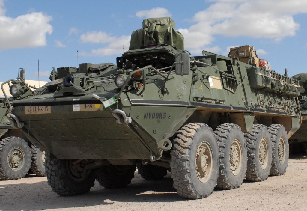 Stryker vehicle