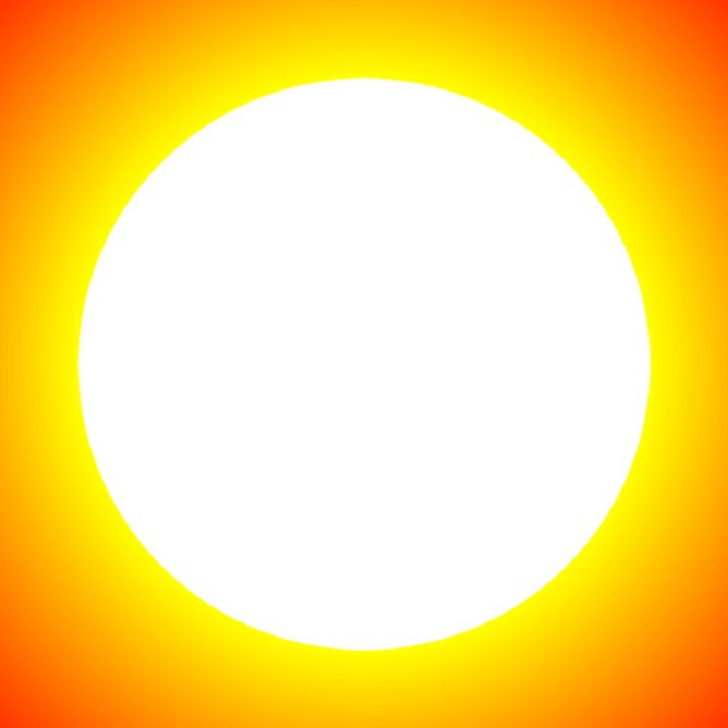 The sun