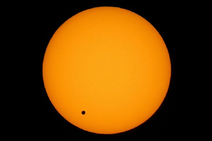 Venus Crossing Sun