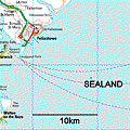 The Principality of Sealand map