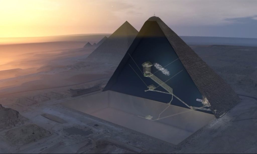 Muon Scanning Finds Hidden Chamber in Great Pyramid