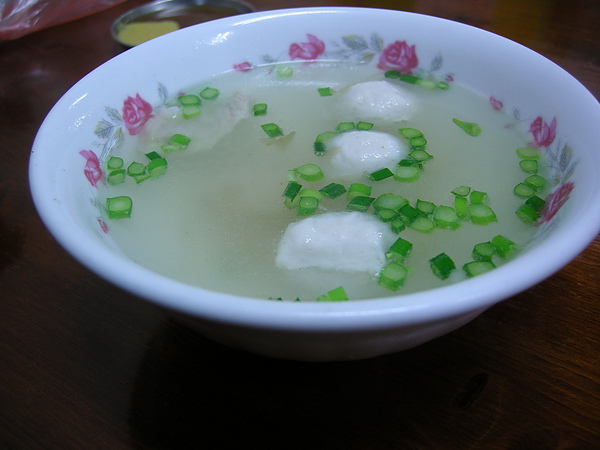 黃家蝦捲-脆肉魚丸湯