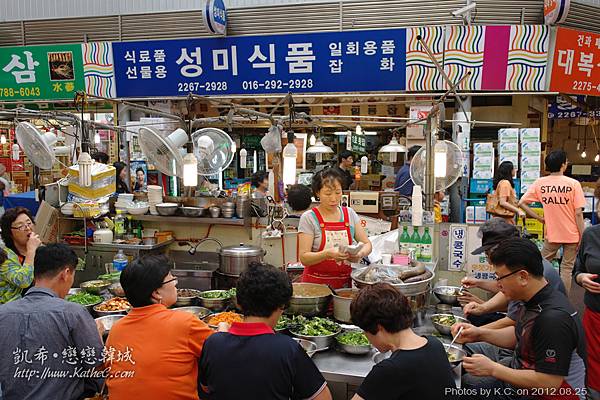 拌飯攤位