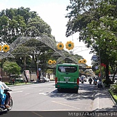 colorful streetview - HCMC