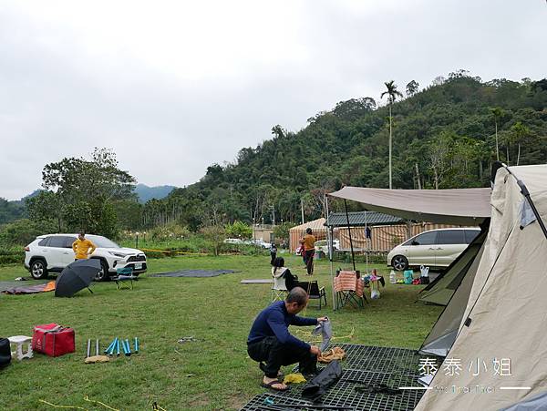 【苗栗露營區】第19露・頭屋粉漾露營區｜明德水庫旁的小清新親