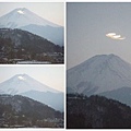 室內拍的富士山