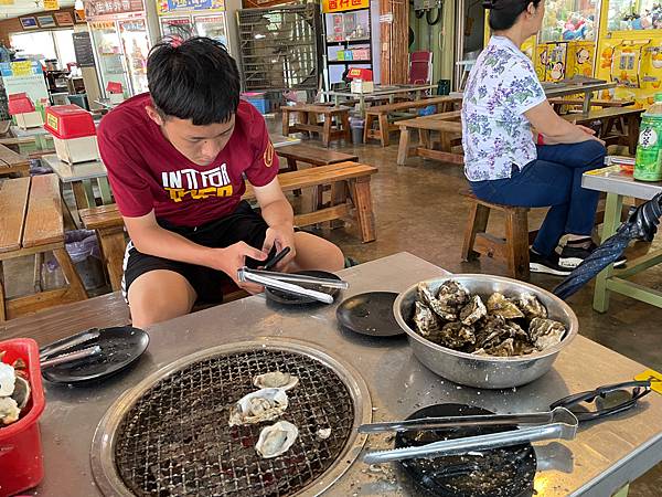 2023年暑假南部六日遊day5～台南龍海號生態之旅+烤蚵仔