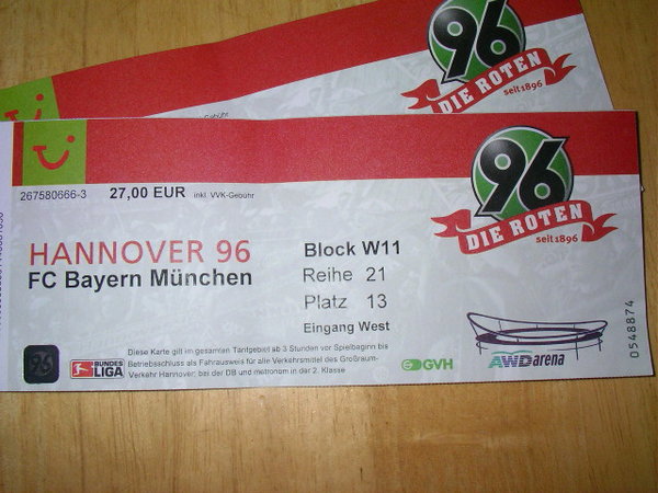 Hannover 96 - FC Bayern