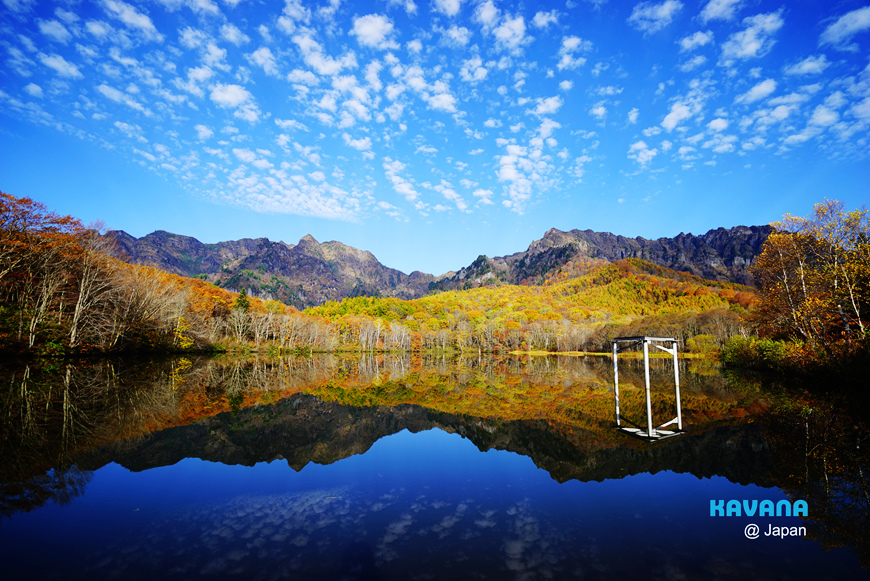 長野 鏡花水月般的絕美楓景 戶隱鏡池 卡瓦納 京都自由滯在 痞客邦