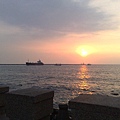 西子灣美麗的夕陽