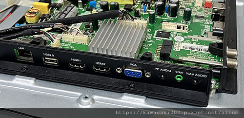 HERAN 禾聯 液晶電視 HF-39AC1 開機畫面一閃即