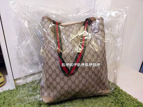 清潔後的GUCCI包