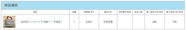 日本Y拍GUCCI包包代購價格明細