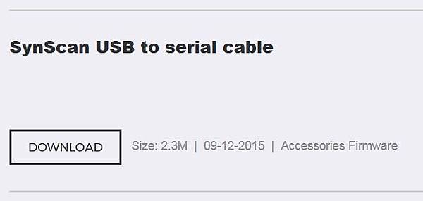 SynScan USB to serial cable.jpg SynScan USB to serial cable.jpg
