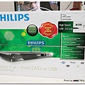 Philips DVP3550K DVD播放器開箱