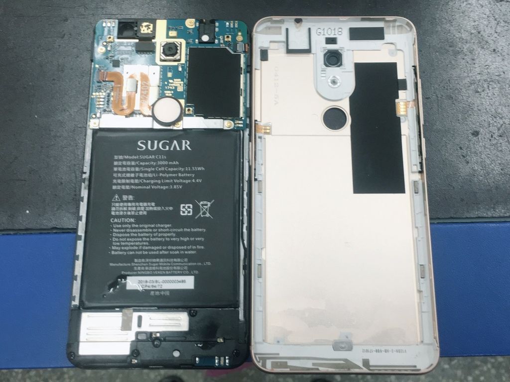 糖果手機 SUGAR C11s 泡水不開機維修-3.jpg