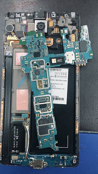 三星 Note 4 主板故障不開機死板維修-1.jpg