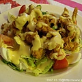 紐奧良雞肉沙拉 + 蜂蜜芥茉醬