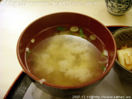 蛤蠣味增湯