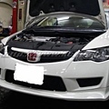 Honda Civic 8 FD2 安裝 KC.TBS Plus 節氣門墊寬器_003