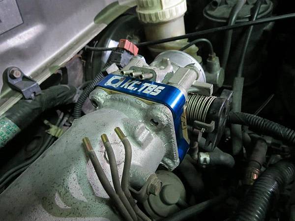 Mitsubishi GB Lancer(4G92.4G93) Install KC.TBS Throttle Body Spacer_002