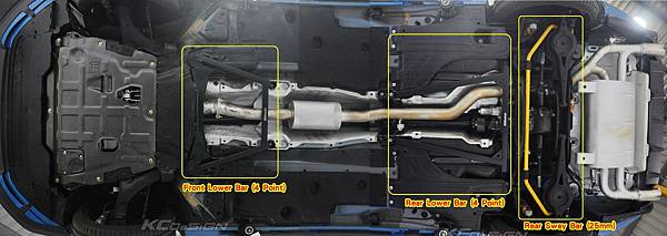 Volvo V60 Polestar 18年式 安裝 KCDesign 前後4點式結構桿、後防傾桿、T6 鋁合金渦輪管_096.jpg