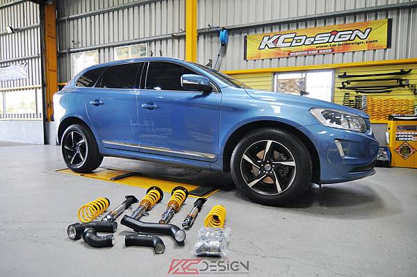 Volvo XC60 T5 安裝 KCDesign V2倒插+前後黃皮+後加大碟+鋁合金渦輪管-20210126_035.jpg