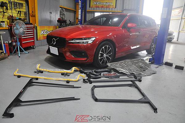 Volvo V60 T4 全拉 前後防 渦輪管 下護板 空濾 210209_014.jpg