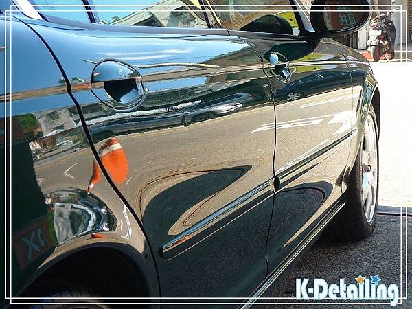 【夏季高溫多雨對烤漆的影響】 Jaguar X-Type汽車美容.JPG