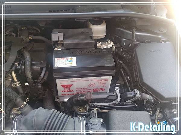 八里的 2021年TOYOTA ALTIS 12代 原廠電瓶使用台製湯淺YUASA 345LN1-MF電瓶