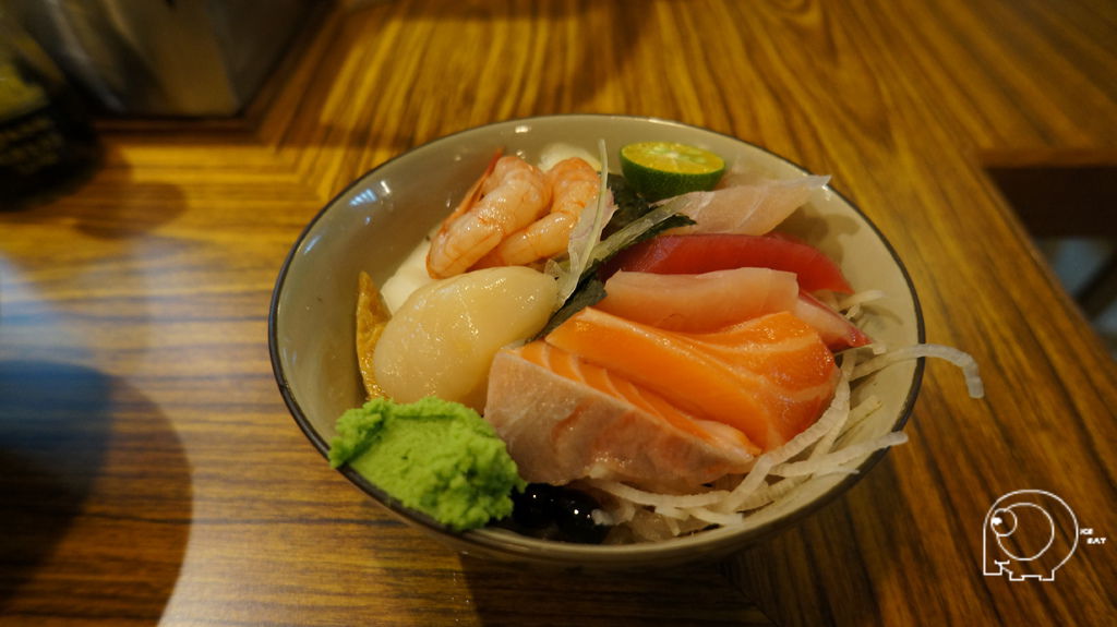 干貝甜蝦丼