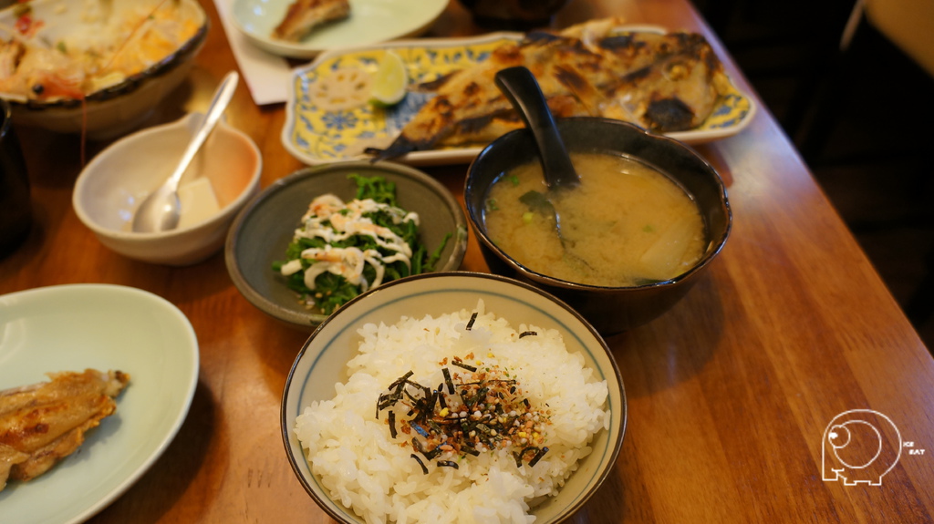 烤過魚定食