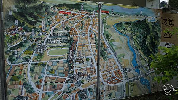 旗山地圖