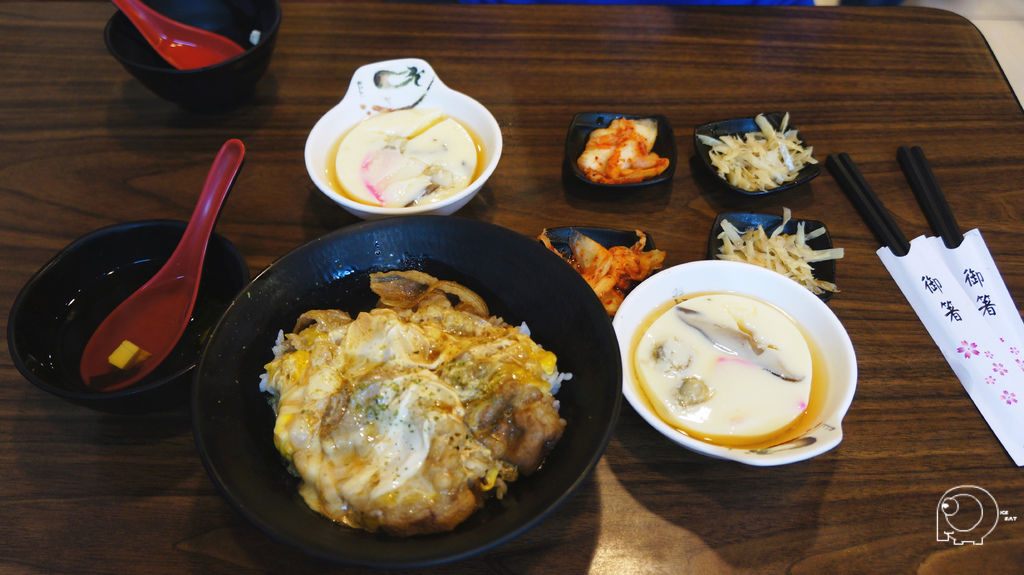 牛丼&扇貝茶碗蒸