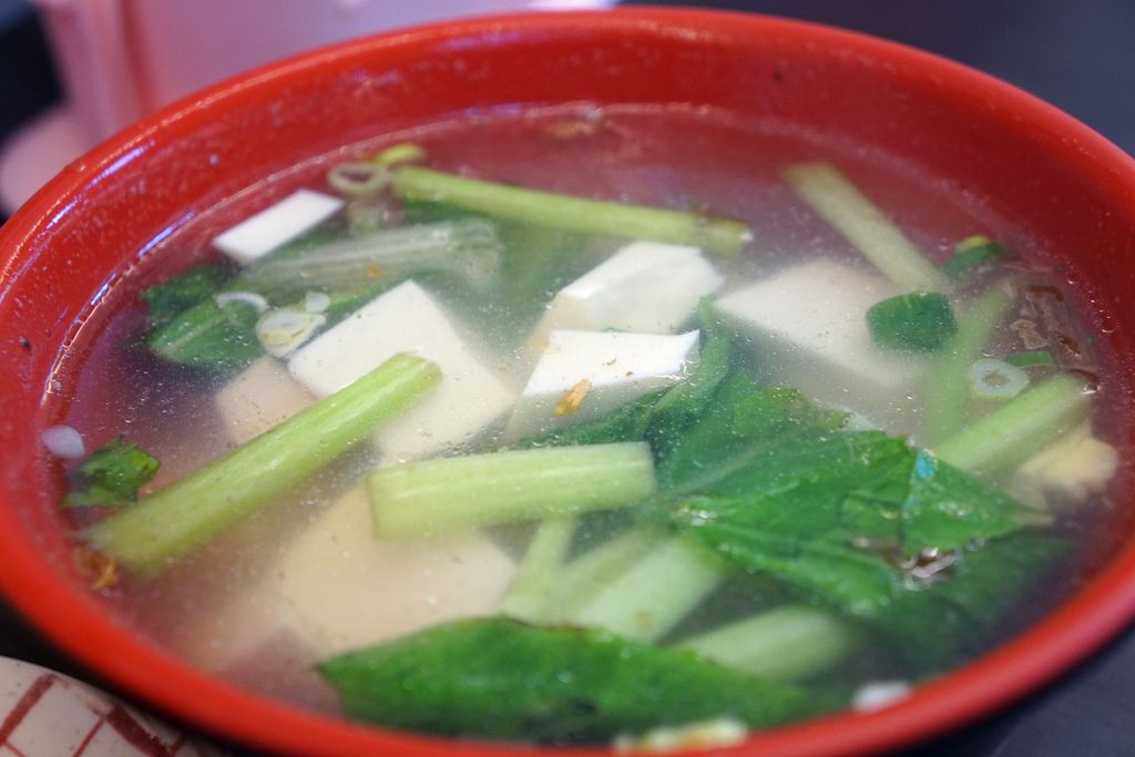 青菜豆腐湯