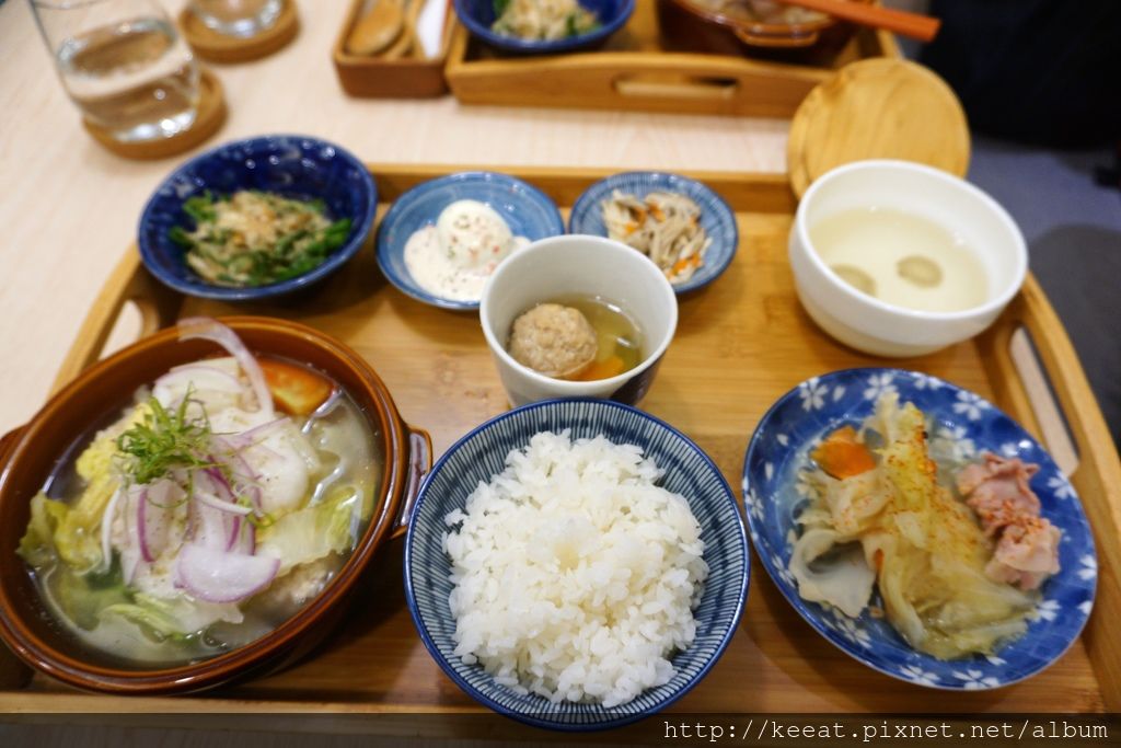 養生山藥雞肉丸鍋物定食