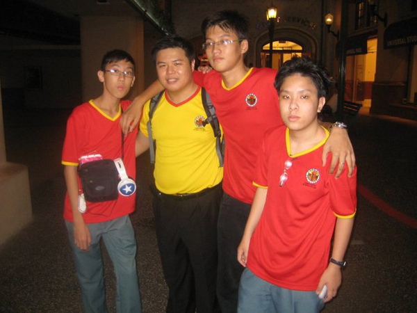 Bryan Lim Hong Meng, James Goh, Tuck Ryan Michael and Nyam Kee Suan (Me)
