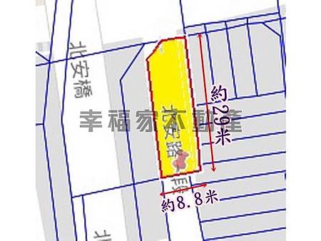 北安橋下角窗鐵皮厝建地