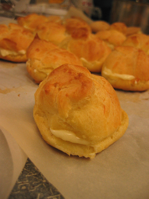 April 28- baking eclairs