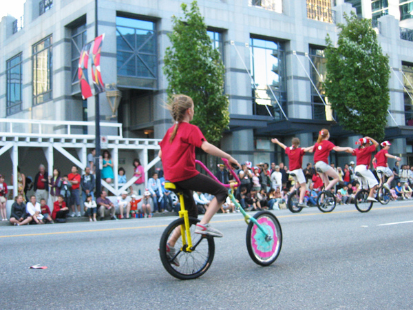 Canada Day Parade~手一輪腳一輪